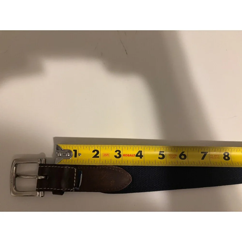 Vineyard Vines Fish Pattern Belt Fits 37 Full Length 42